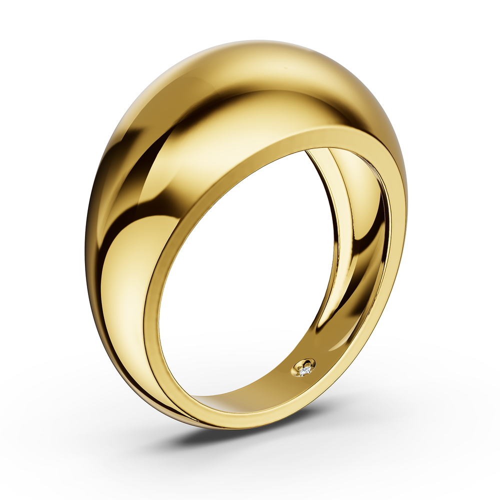Basics Gaeta Ring in 18kt gold vermeil over 925 sterling silver