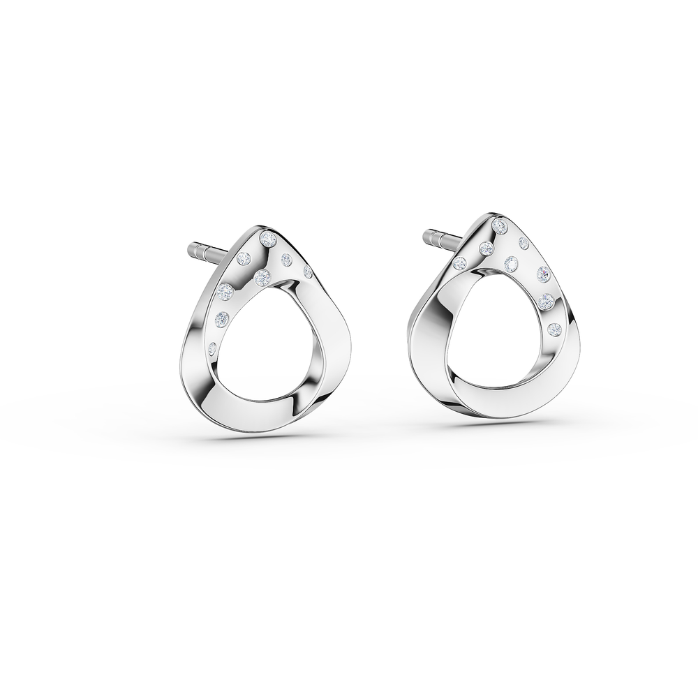 Helix Nautilo Earrings in 925 sterling silver