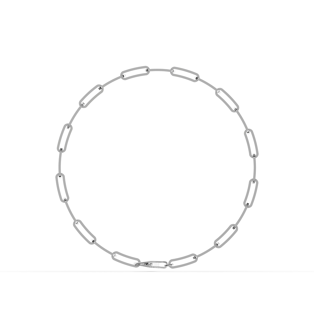 Basics Scala Bracelet in 925 sterling silver, front view
