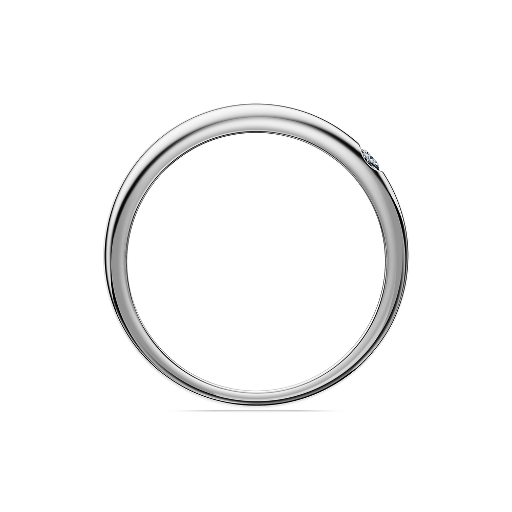 Basics Riva Ring in 925 sterling silver, front view