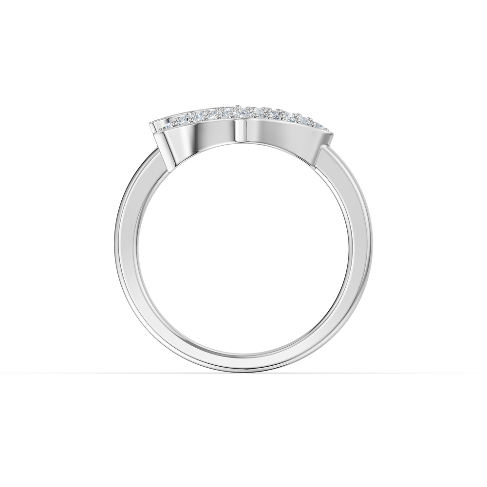 Orion Rigel Ring in 925 sterling silver, front view
