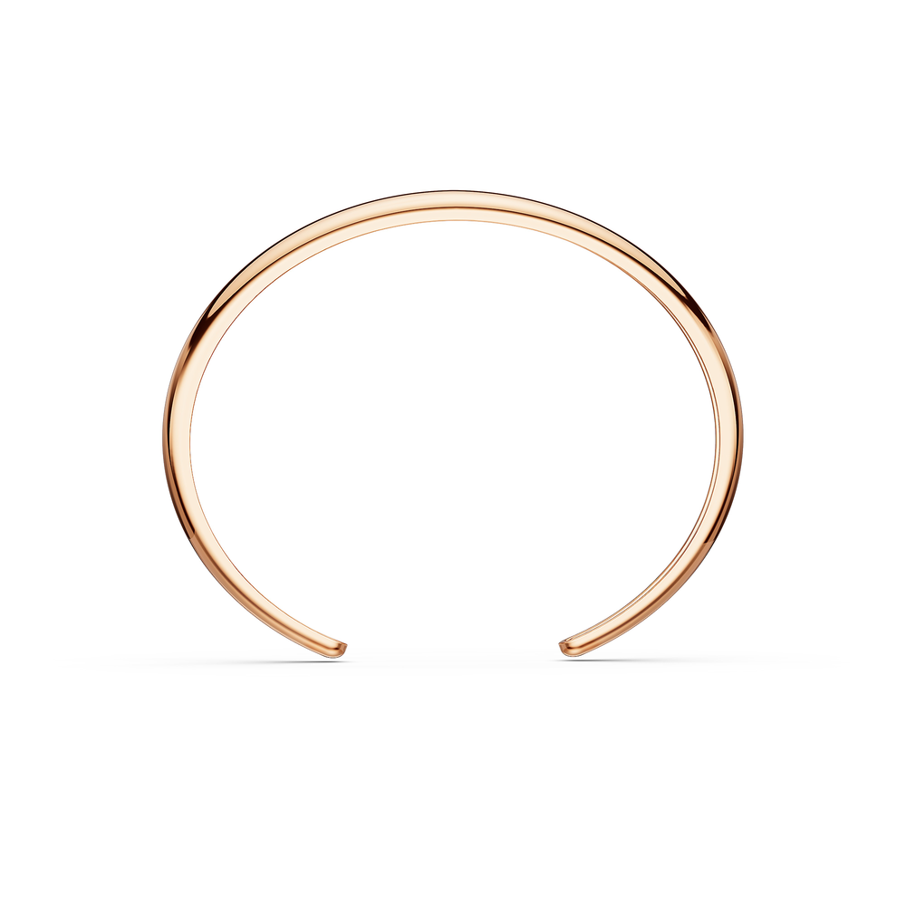 Basics Amalfi Bracelet in 18kt rose gold vermeil over 925 sterling silver, front view