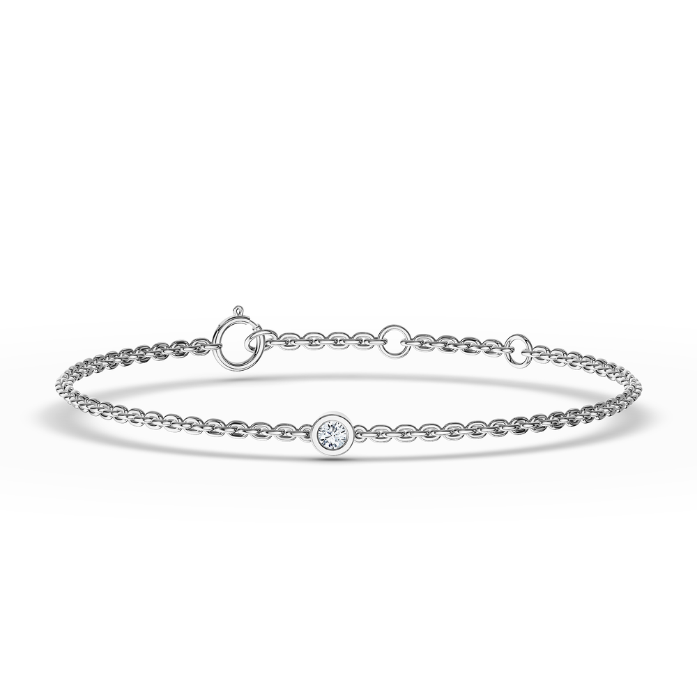 Basics Sorrento Bracelet in 925 sterling silver, top view