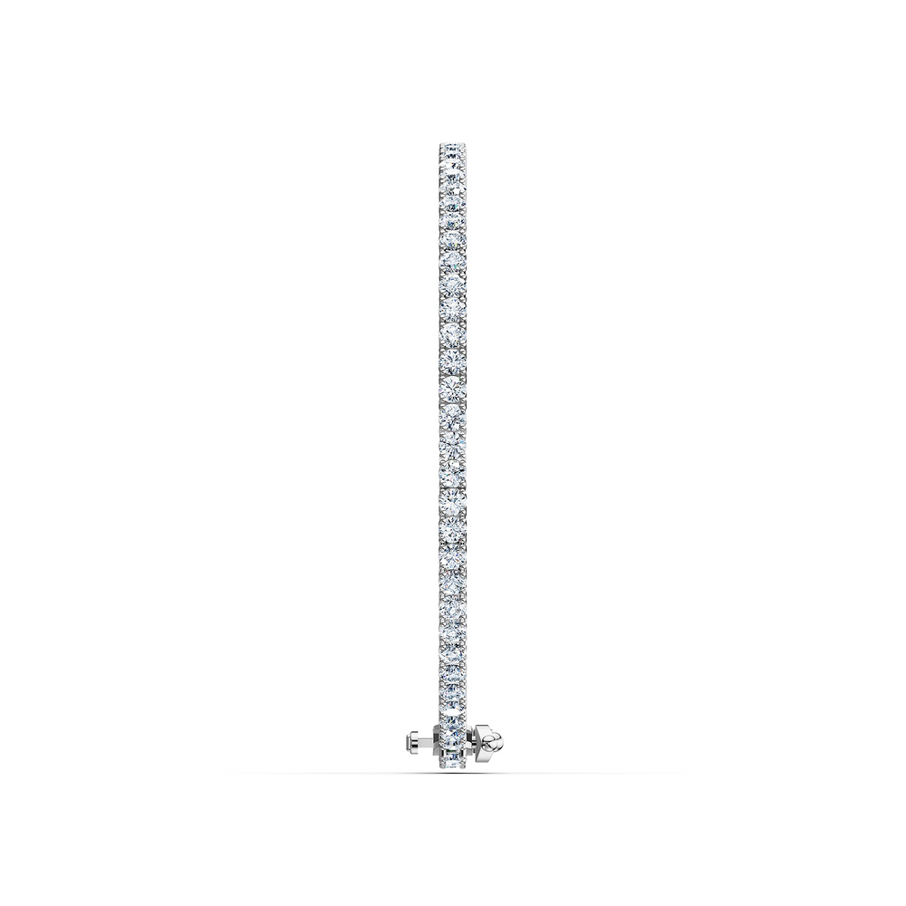 Tennis Lumina Bracelet in 925 sterling silver, side view