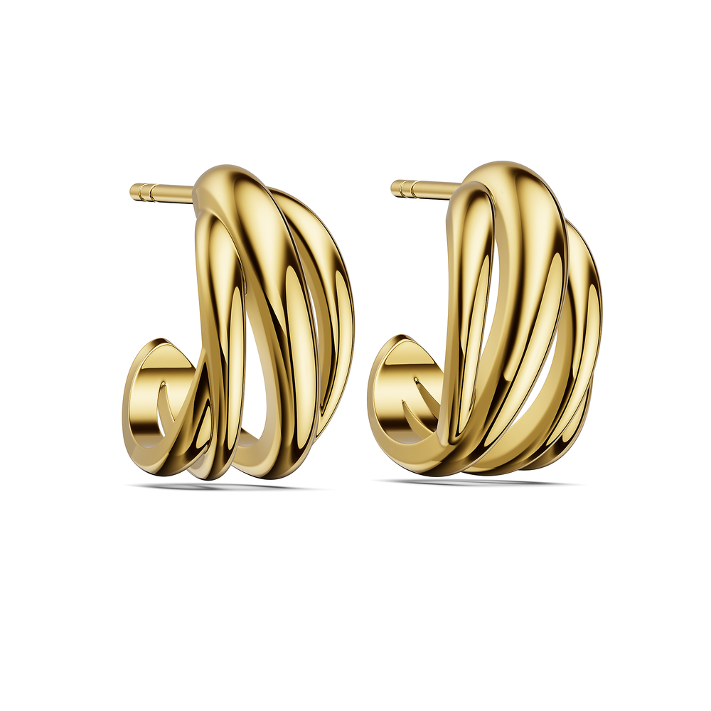 Basics Asti Earrings in 18kt gold vermeil over 925 sterling silver
