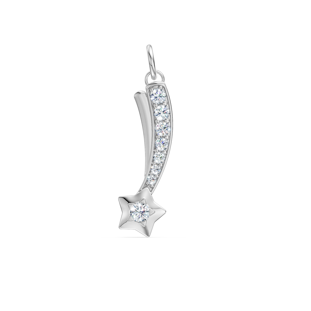Orion Alcor Charm in 925 sterling silver, front view