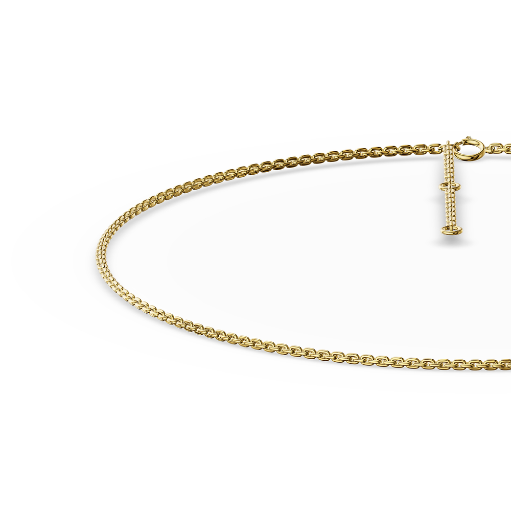 Basics Scopello Chain in 18kt gold vermeil over 925 sterling silver, close-up
