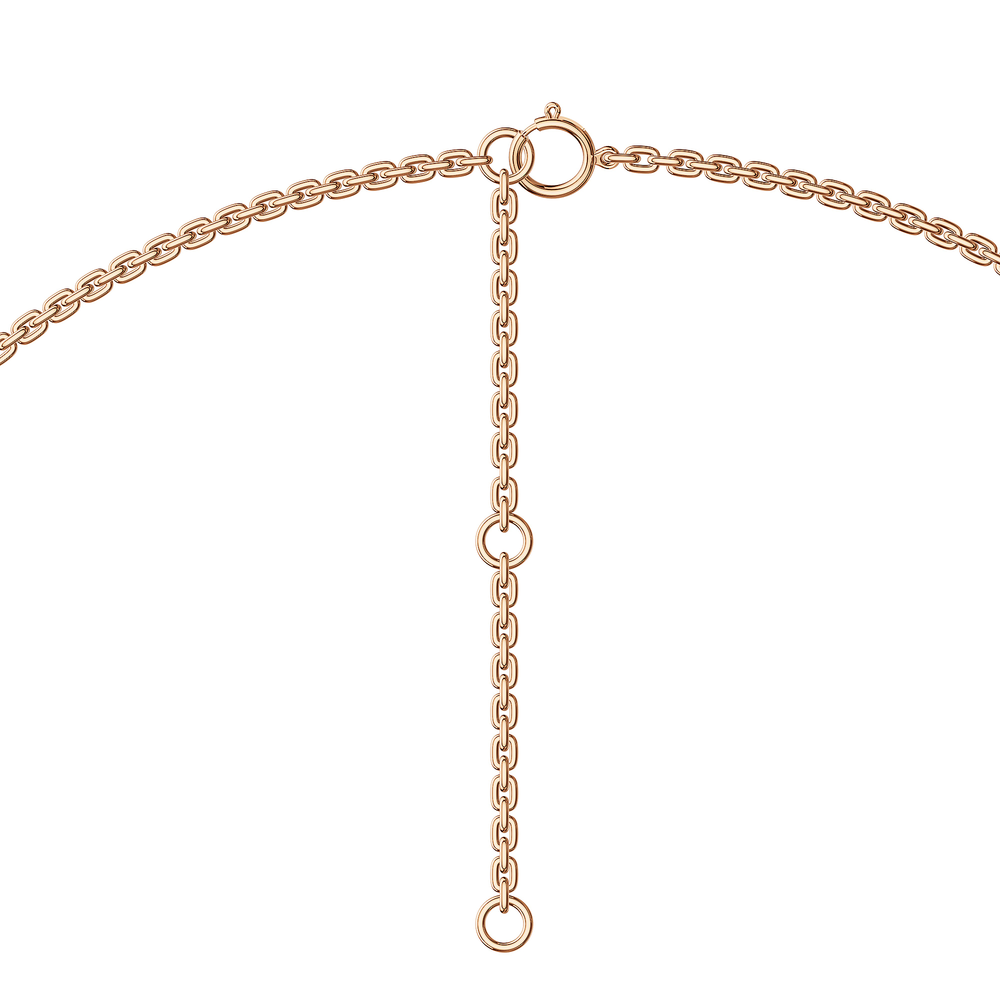 Basics Otranto Chain in 18kt rose gold vermeil over 925 sterling silver, close-up 2