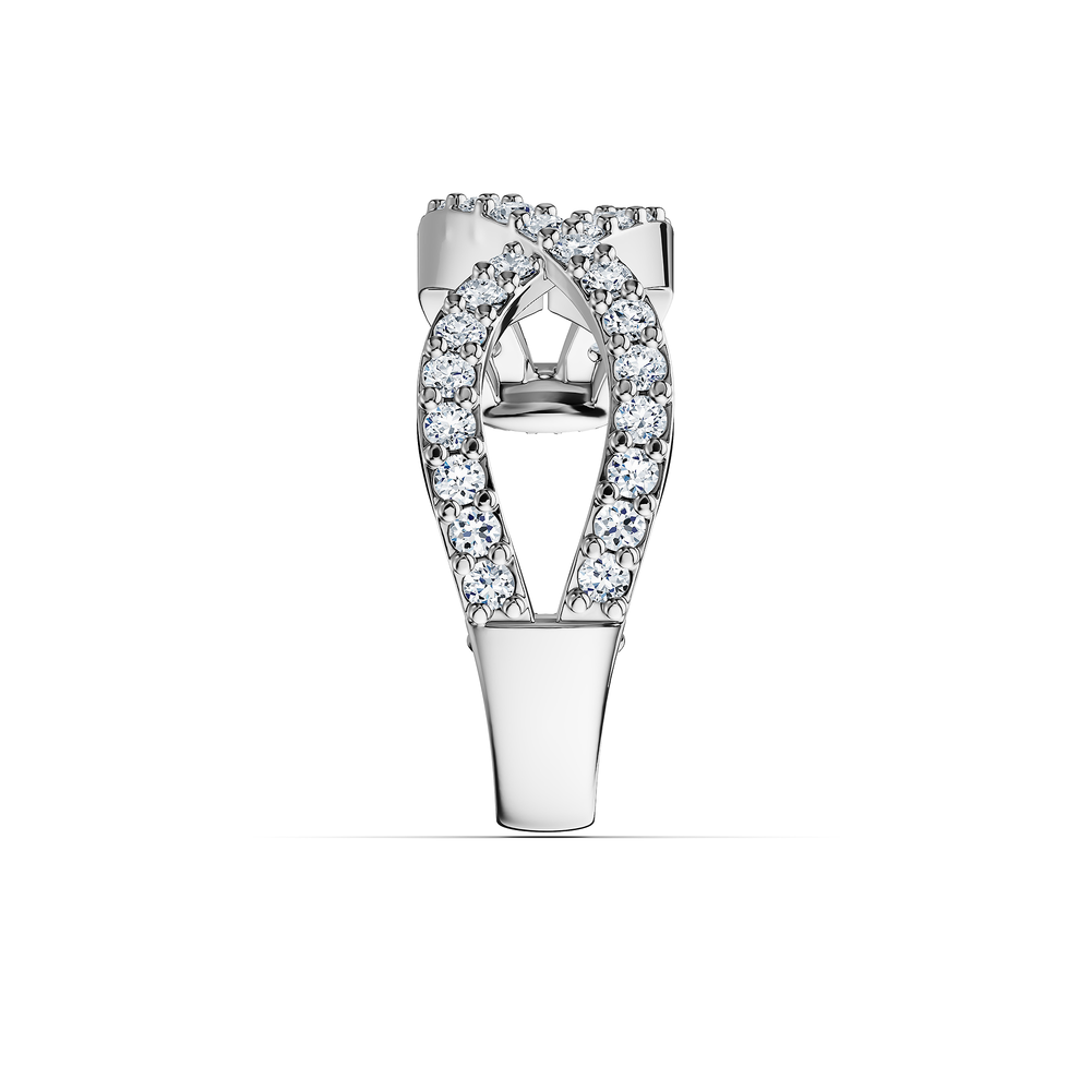 Basics Ortigia Ear Cuff in 925 sterling silver, side view 2