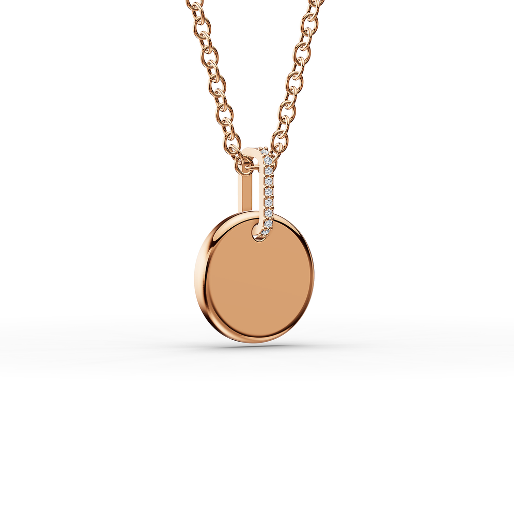 Basics Vernazza Pendant in 18kt rose gold vermeil over 925 sterling silver