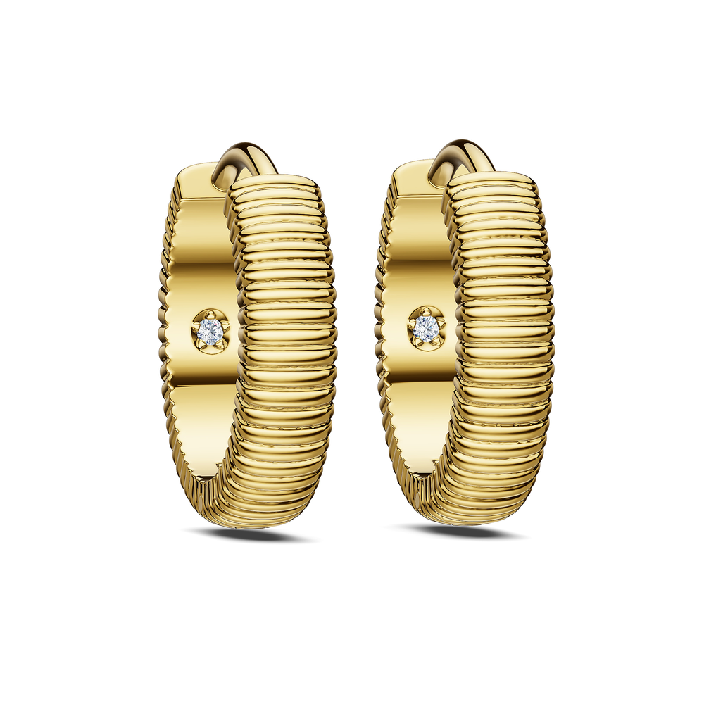 Basics Lenno Earrings in 18kt gold vermeil over 925 sterling silver