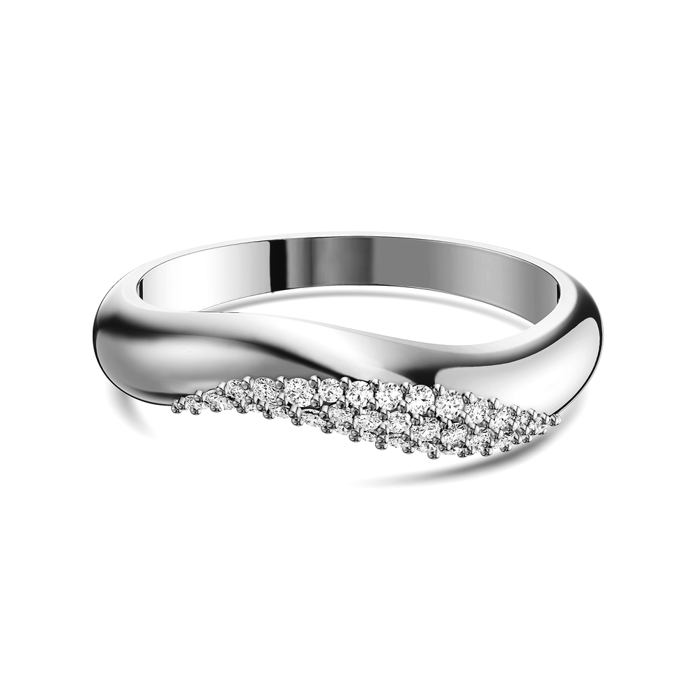 Basics Lerici Ring in 925 sterling silver, top view