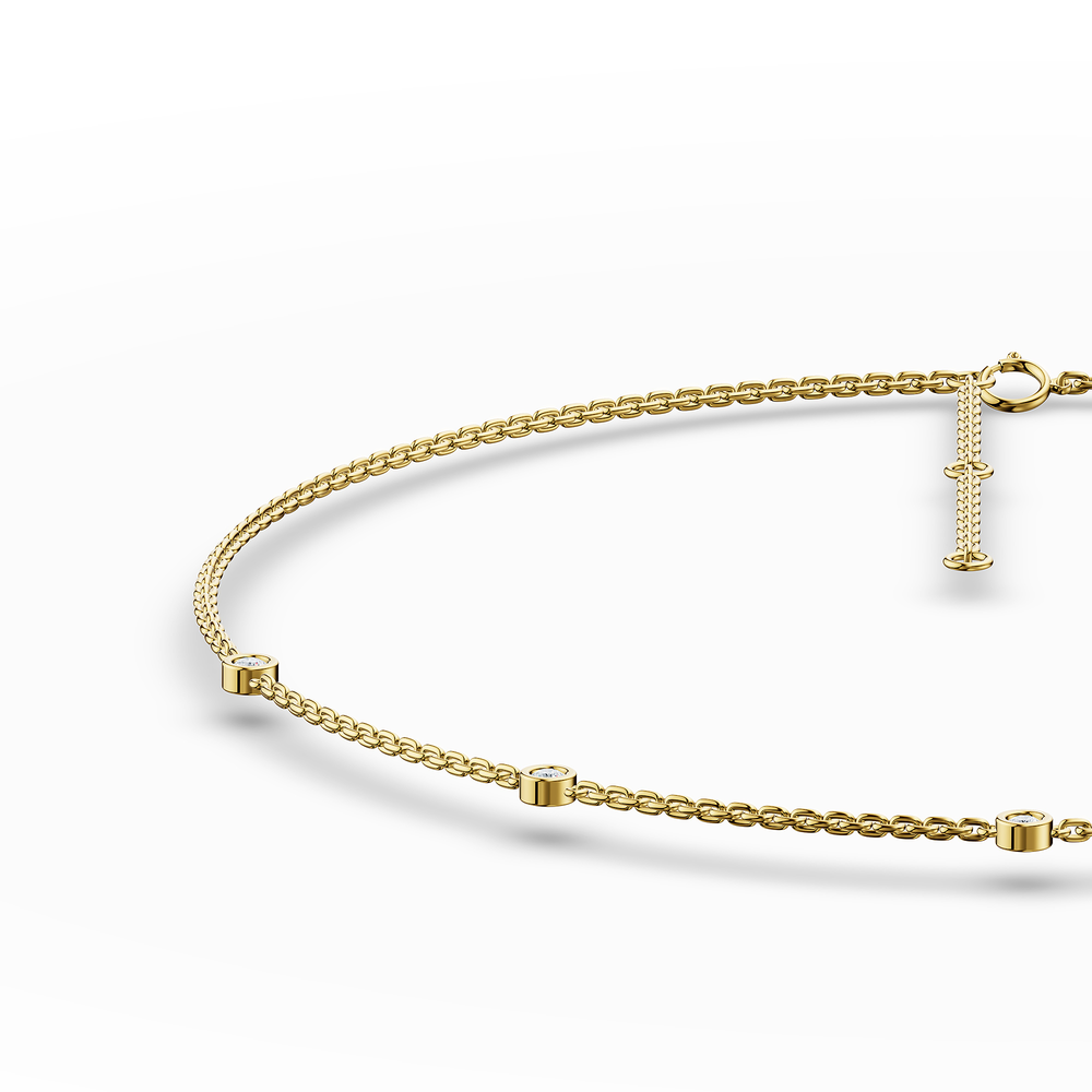 Basics Murano Chain in 18kt gold vermeil over 925 sterling silver, close-up 3