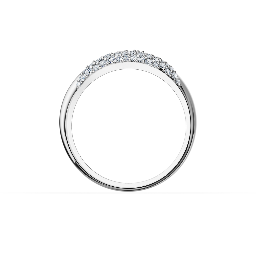 Basics Lerici Ring in 925 sterling silver, front view