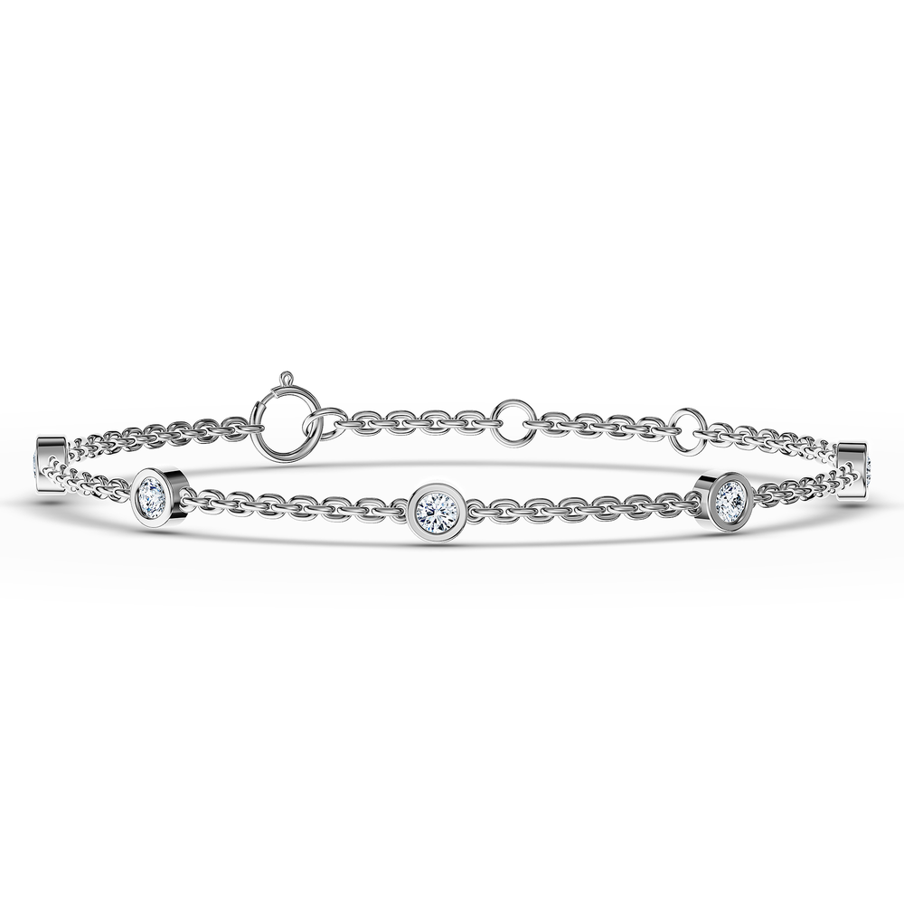 Basics Portofino Bracelet in 925 sterling silver, top view
