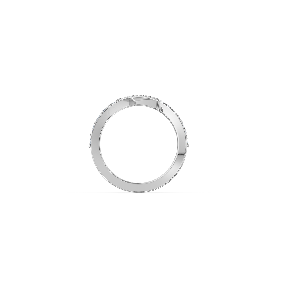 Orion Bellatrix Ring in 925 sterling silver, front view