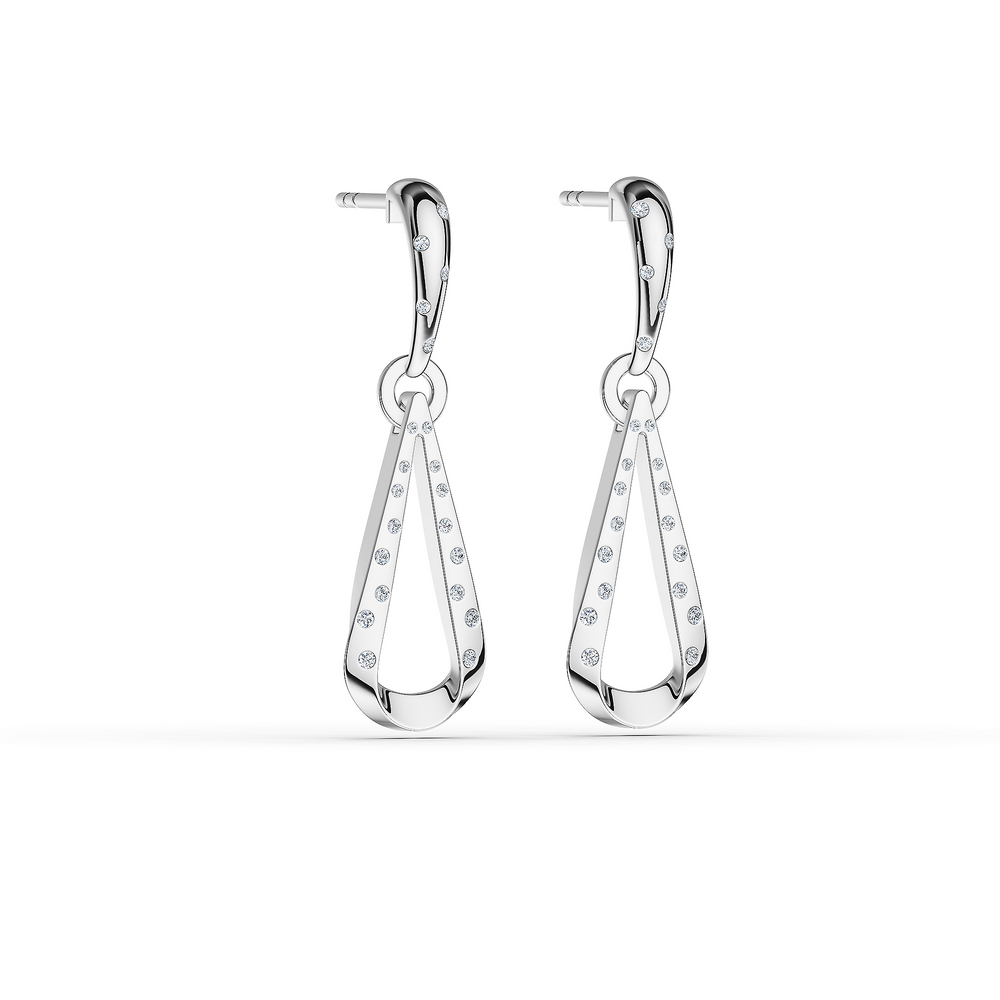 Helix Intreccio Earrings in 925 sterling silver