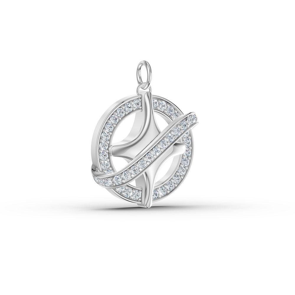 Orion Pollux Charm in 925 sterling silver