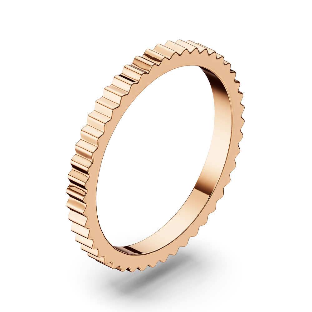 Basics Lecce Ring in 18kt rose gold vermeil over 925 sterling silver