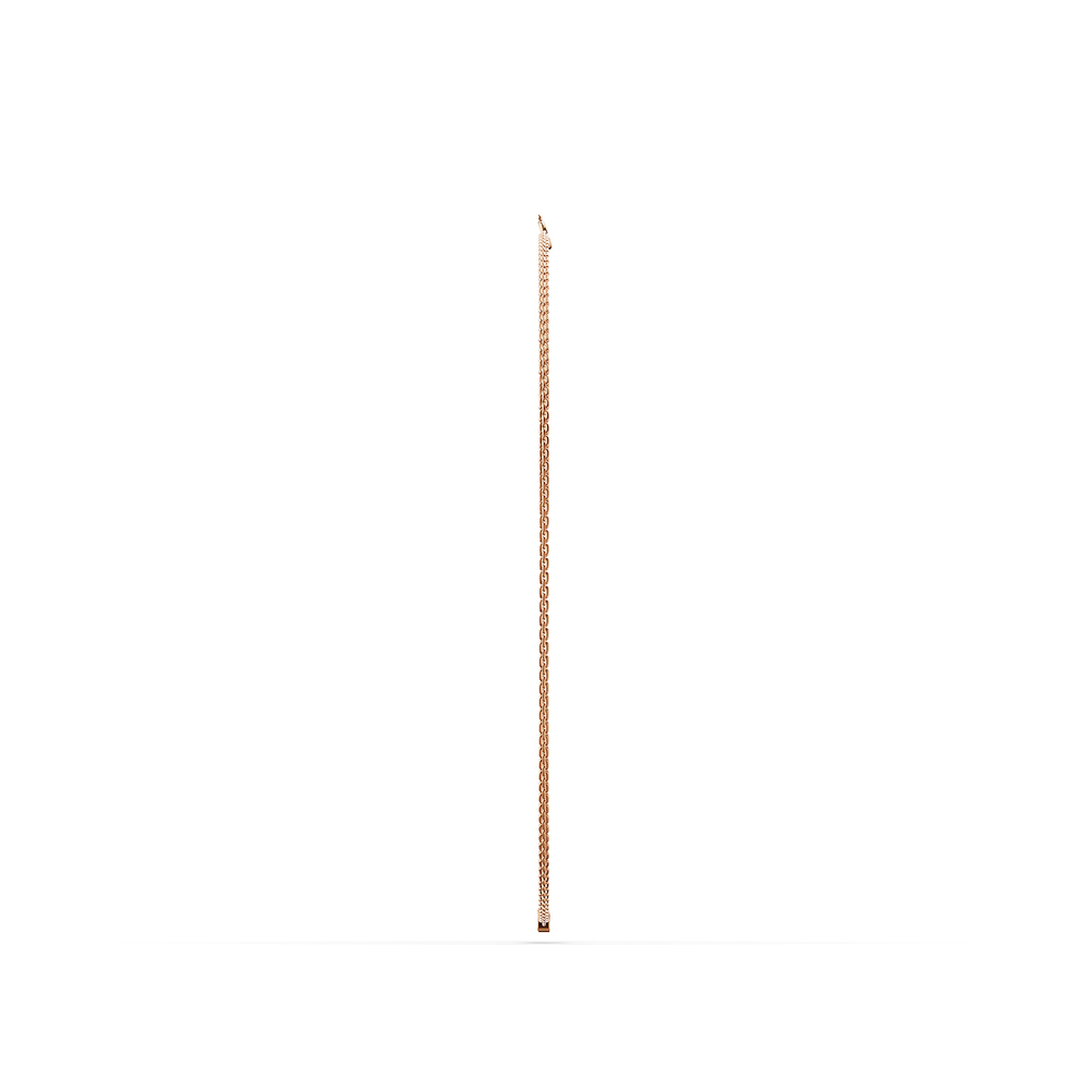 Basics Tellaro Chain in 18kt rose gold vermeil over 925 sterling silver, side view