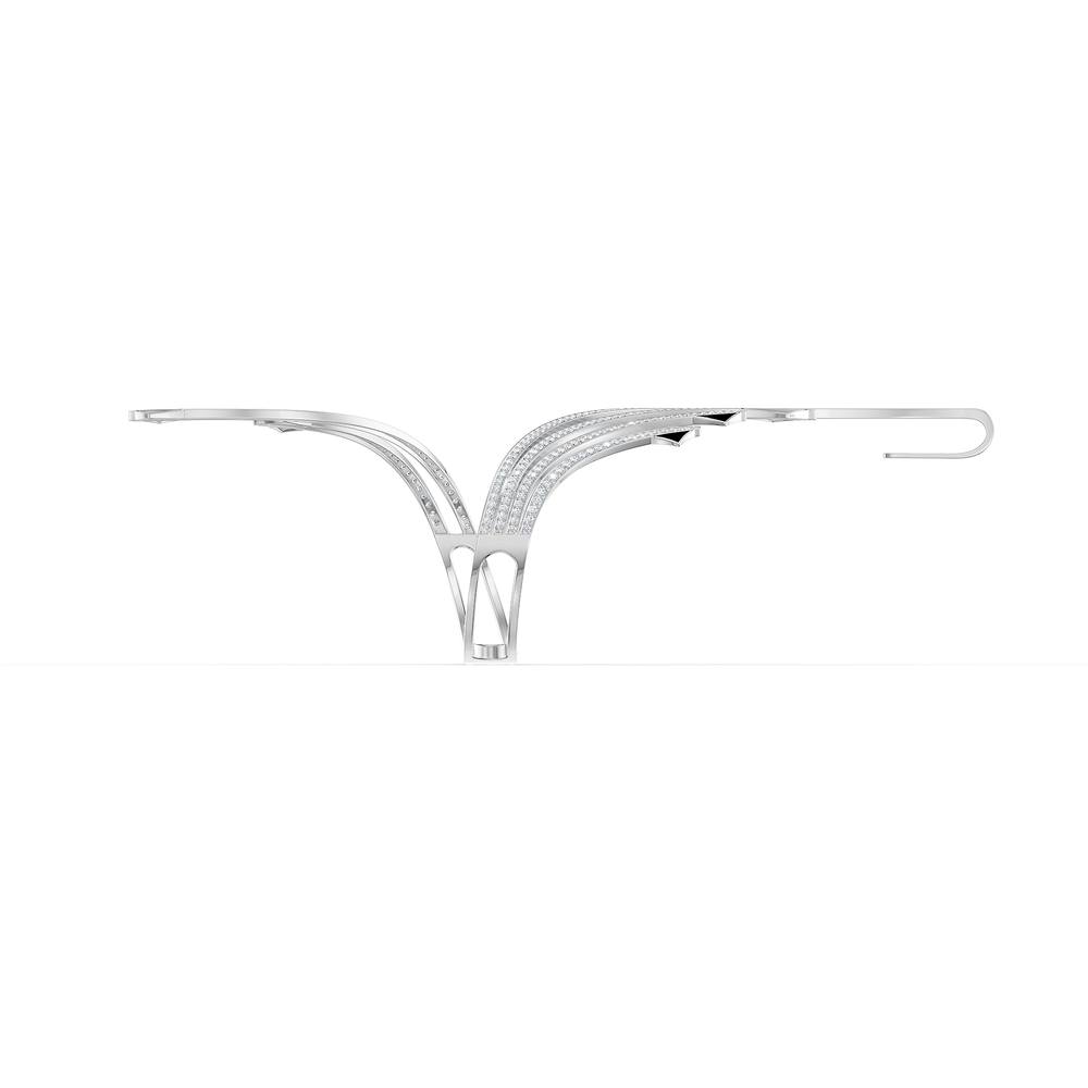 Orion Bellatrix Cuff in 925 sterling silver, side view