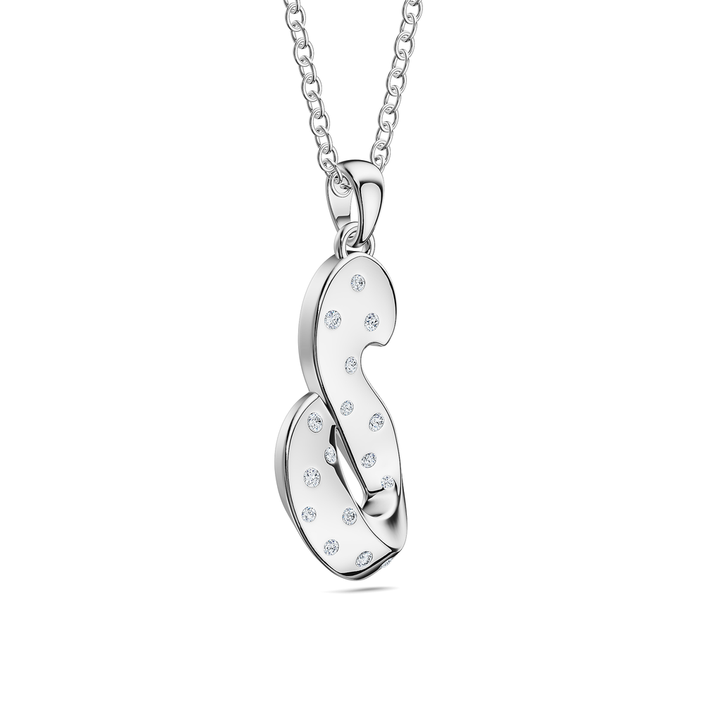 Helix Vortice Pendant in 925 sterling silver