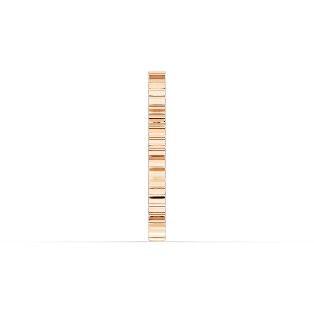 Basics Lecce Ring in 18kt rose gold vermeil over 925 sterling silver, side view