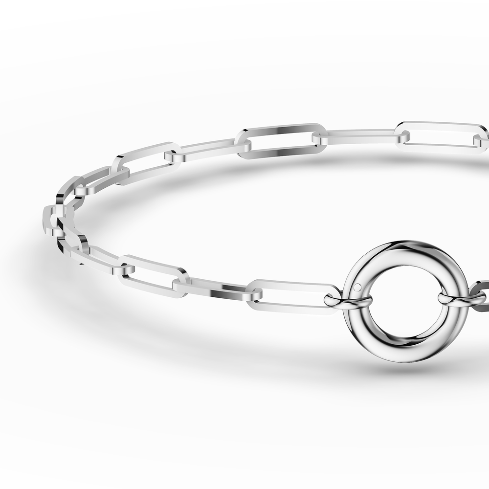 Basics Camogli Bracelet in 925 sterling silver, close-up