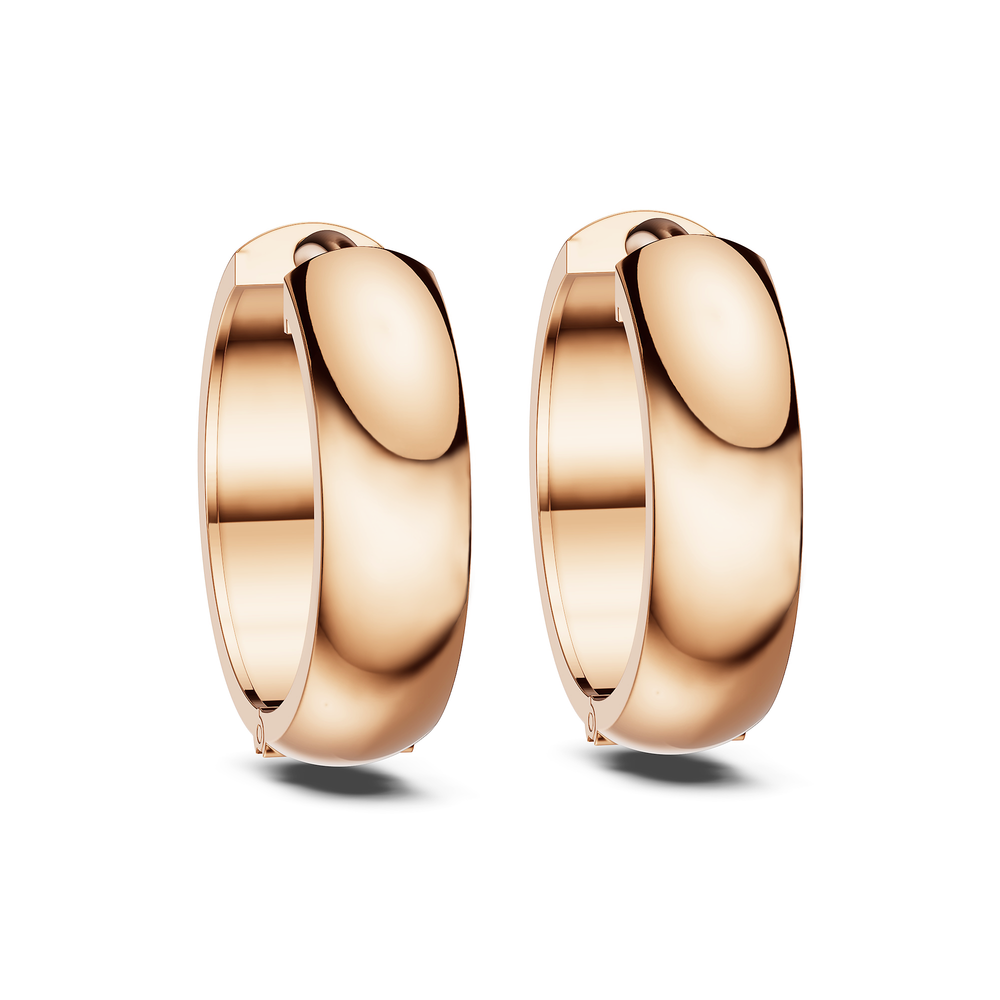 Basics Vietri Earrings in 18kt rose gold vermeil over 925 sterling silver, alternate view 2