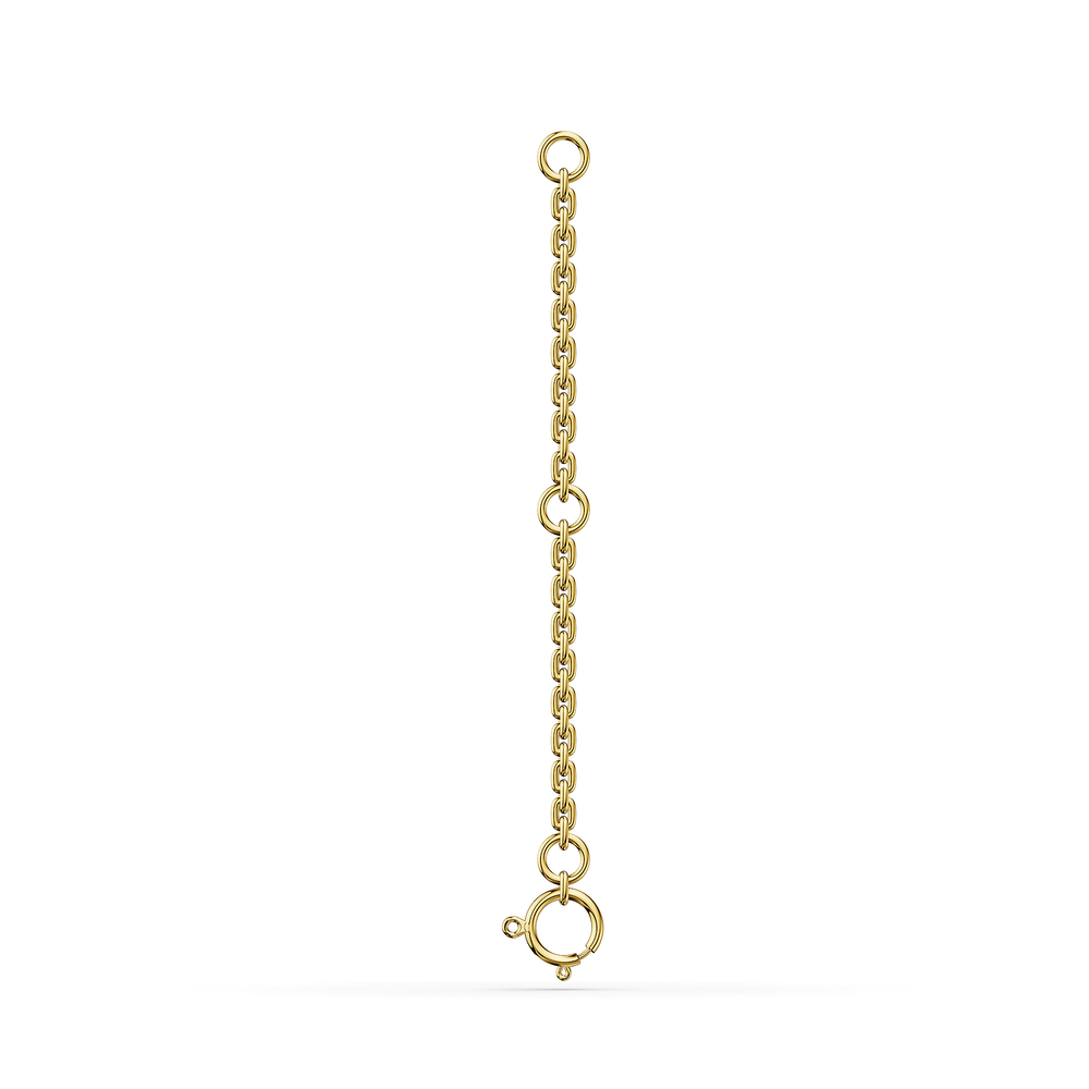 Basics Lazise Chain in 18kt gold vermeil over 925 sterling silver, front view