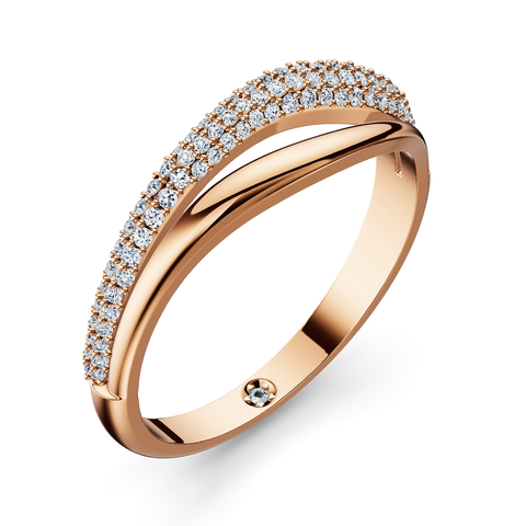 Basics Panarea Ring in 18kt rose gold vermeil over 925 sterling silver