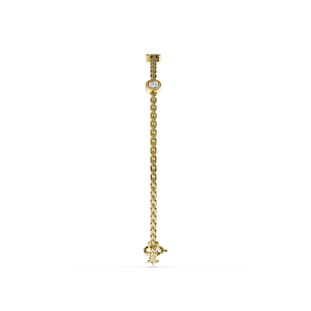 Basics Ravello Bracelet in 18kt gold vermeil over 925 sterling silver, side view