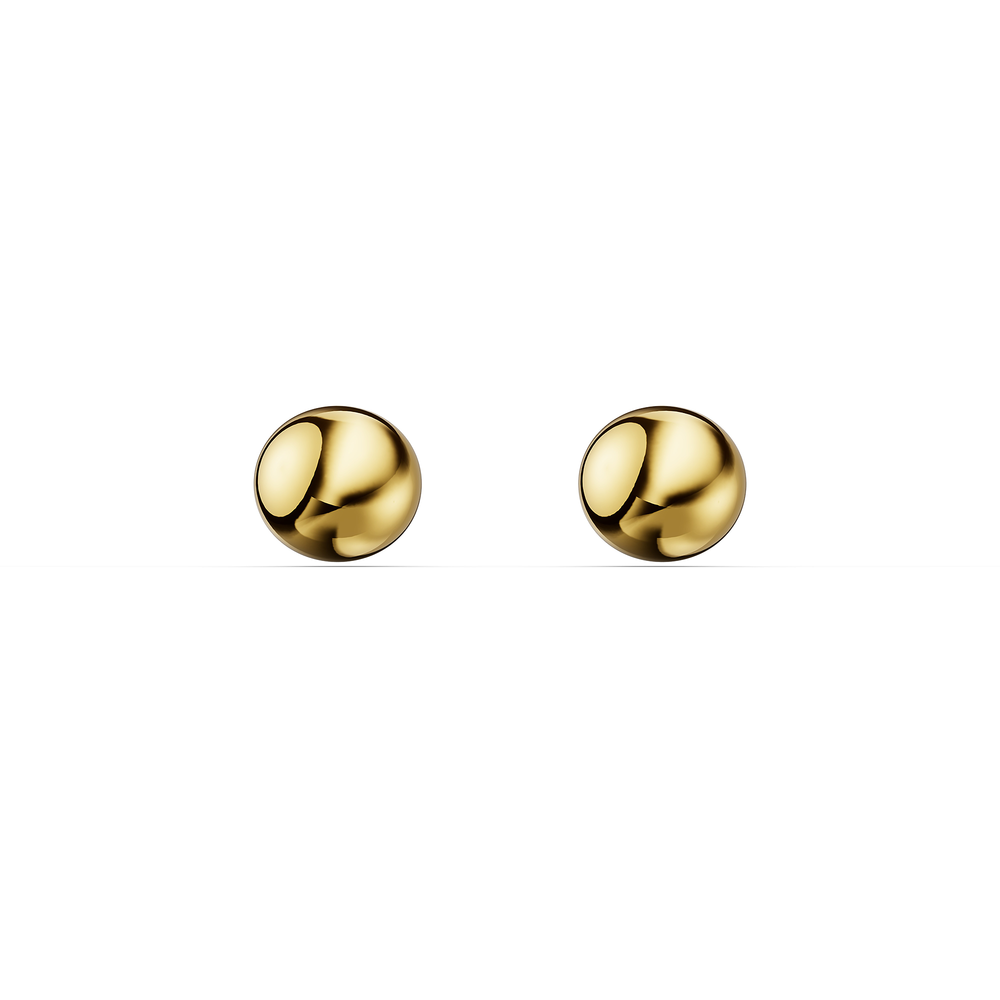 Basics Gardone Earrings in 18kt gold vermeil over 925 sterling silver, front view