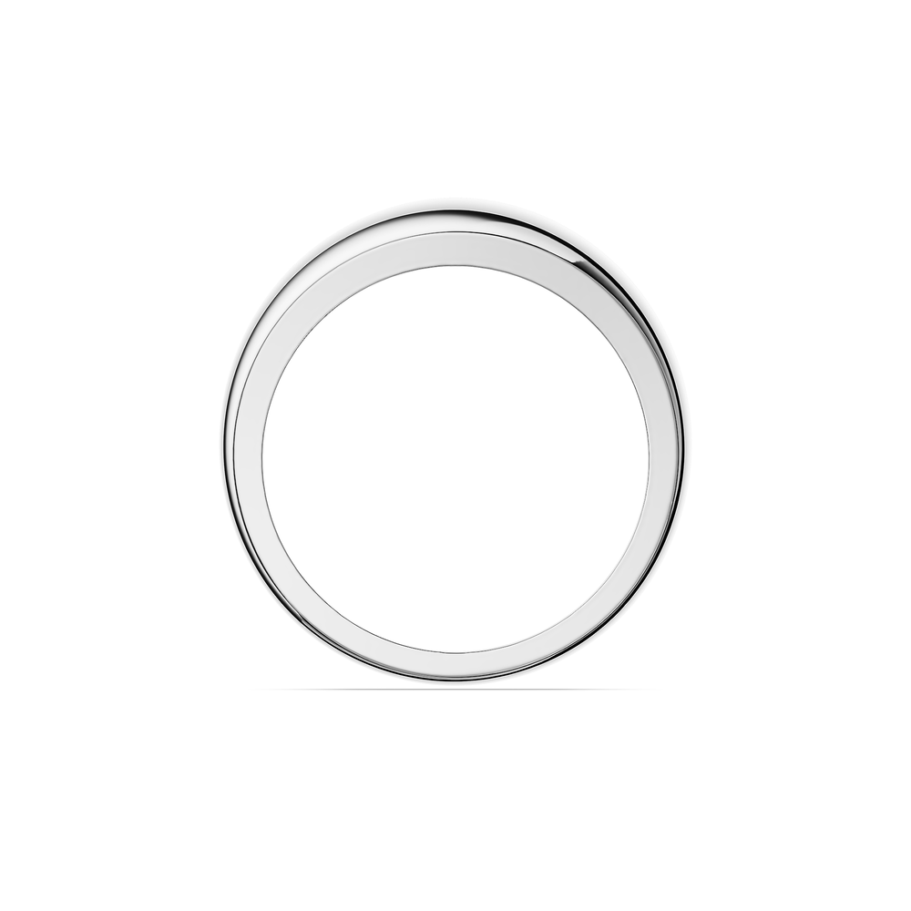 Basics Iseo Ring in 925 sterling silver, front view