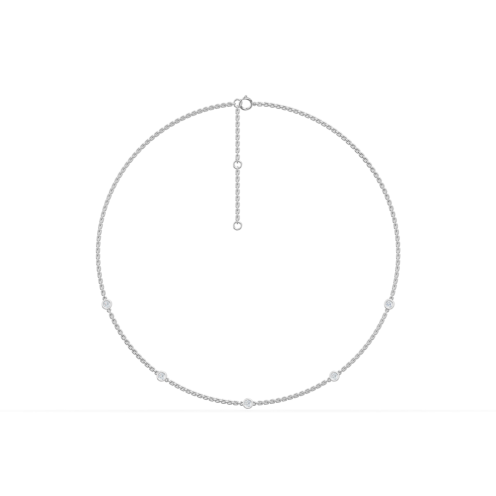 Basics Murano Chain in 925 sterling silver, front view