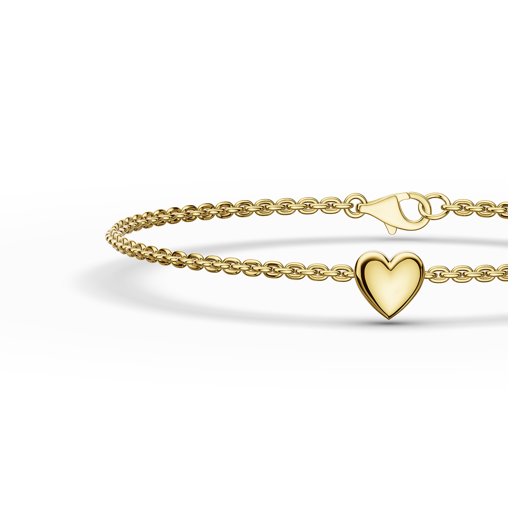 Basics Fano Bracelet in 18kt gold vermeil over 925 sterling silver, close-up