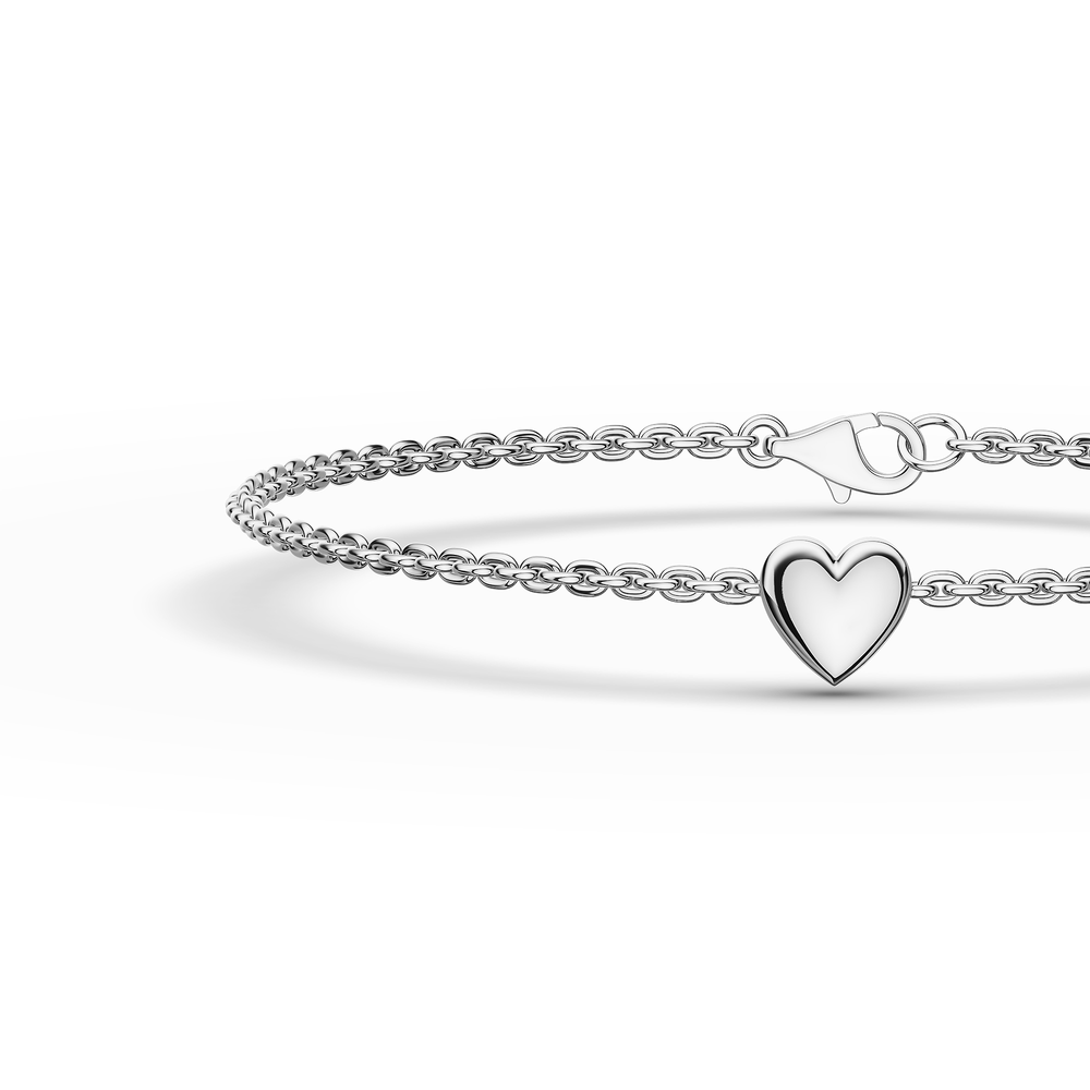 Basics Fano Bracelet in 925 sterling silver, close-up
