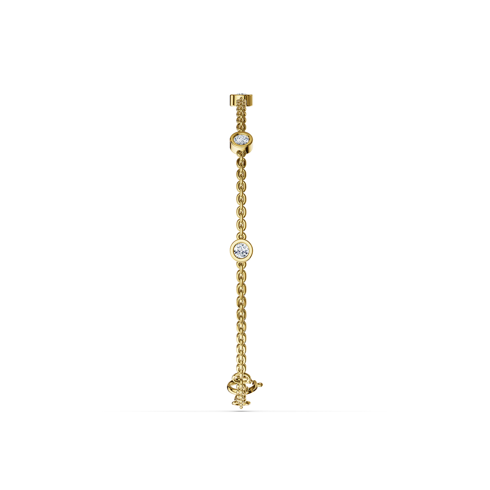Basics Portofino Bracelet in 18kt gold vermeil over 925 sterling silver, side view