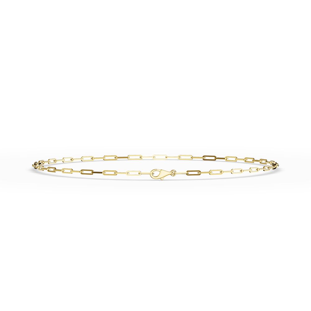Basics Vieste Chain in 18kt gold vermeil over 925 sterling silver, top view