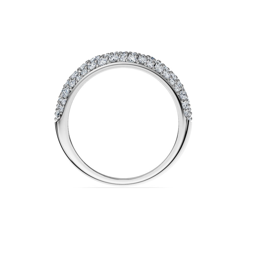 Basics Capri Ring in 925 sterling silver, front view