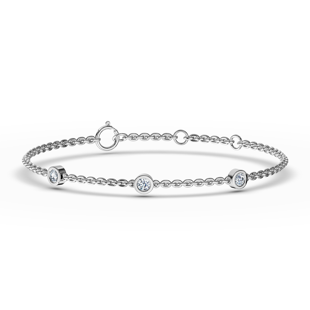 Basics Ravello Bracelet in 925 sterling silver, top view