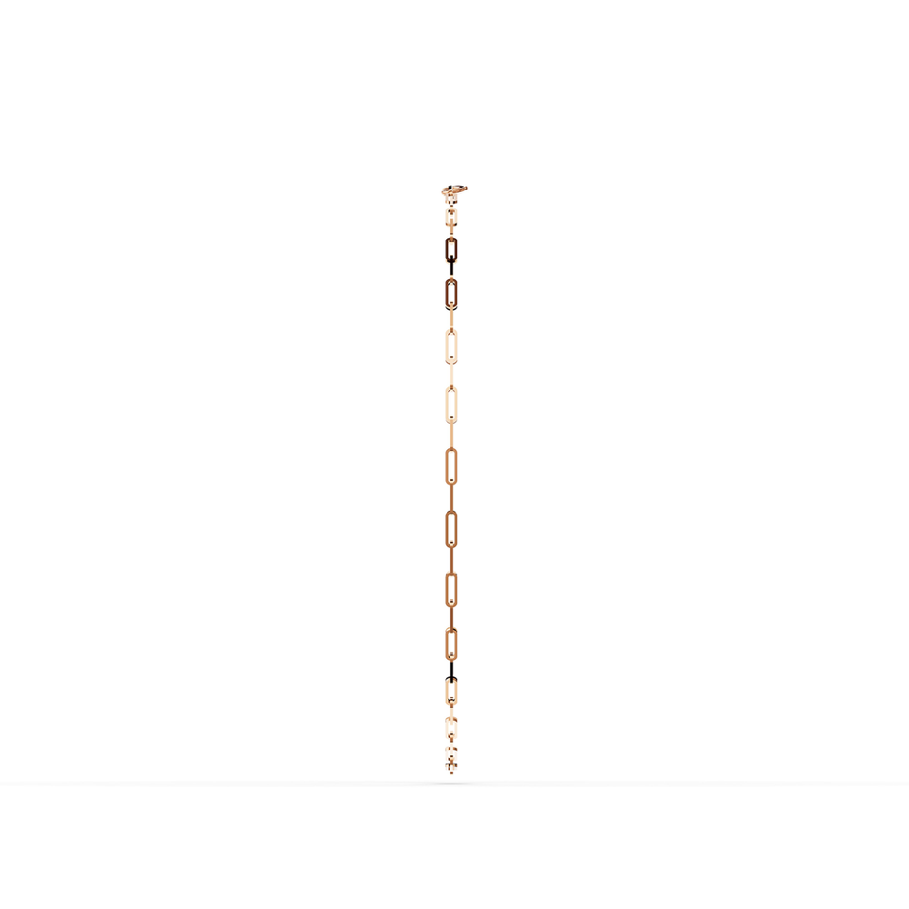 Basics Vieste Chain in 18kt rose gold vermeil over 925 sterling silver, side view
