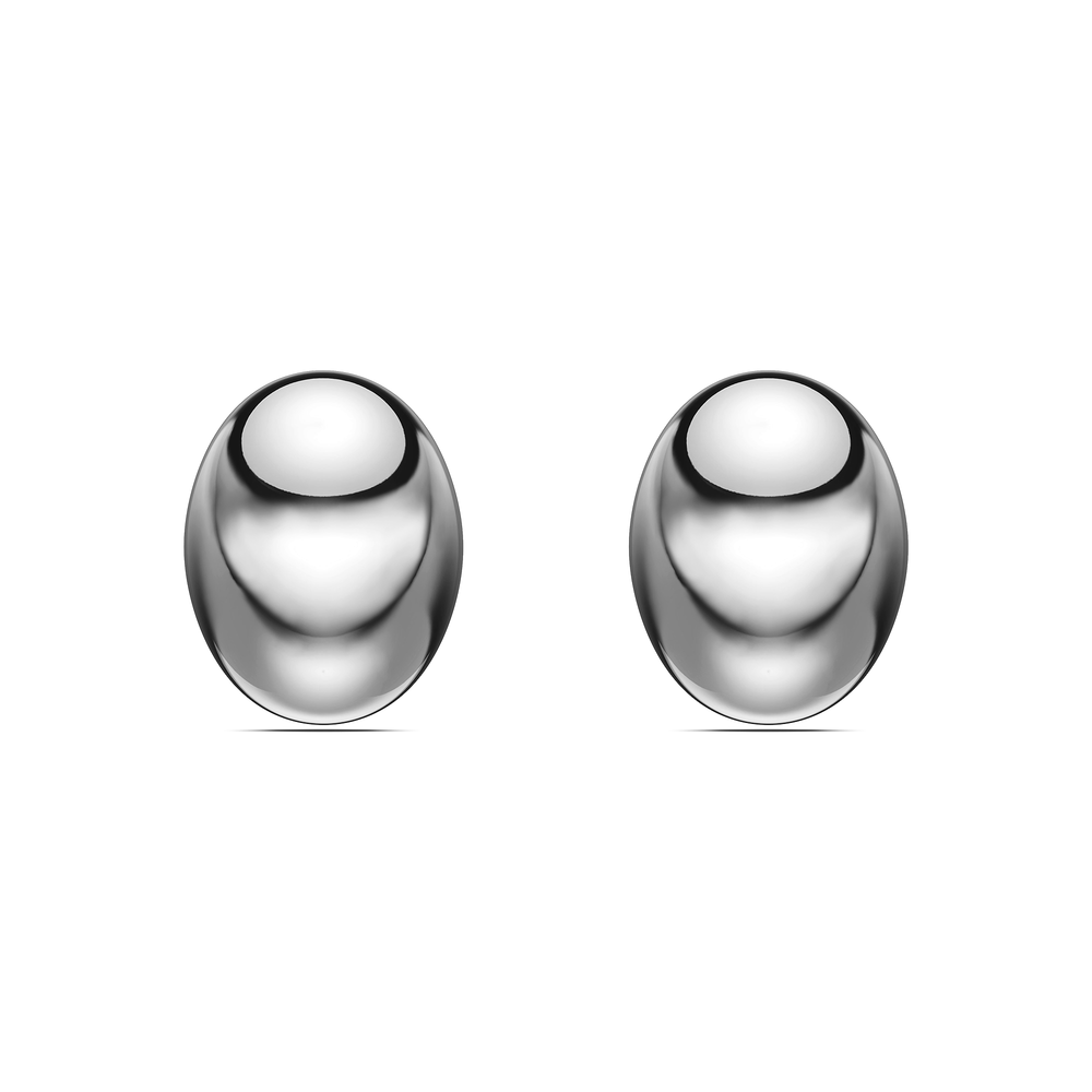 Basics Menaggio Earrings in 925 sterling silver, front view