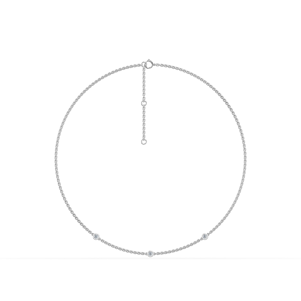 Basics Otranto Chain in 925 sterling silver, front view