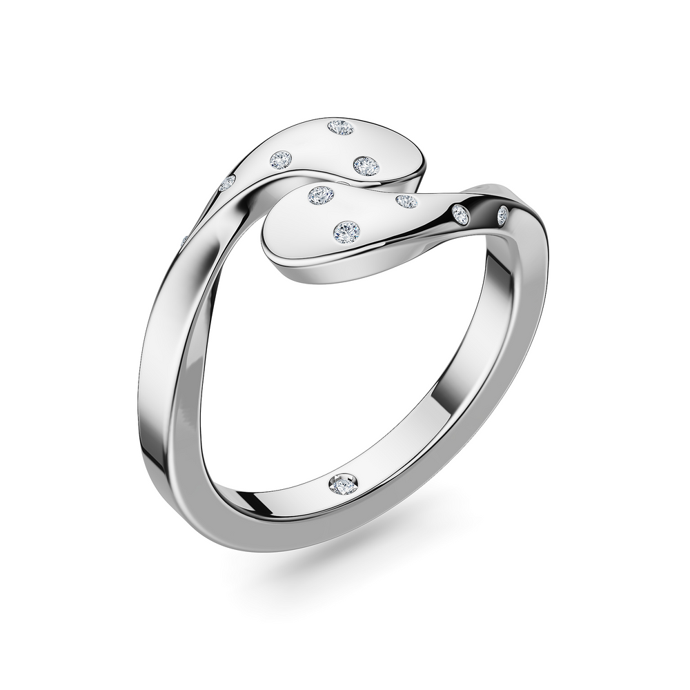 Helix Spira Ring in 925 sterling silver