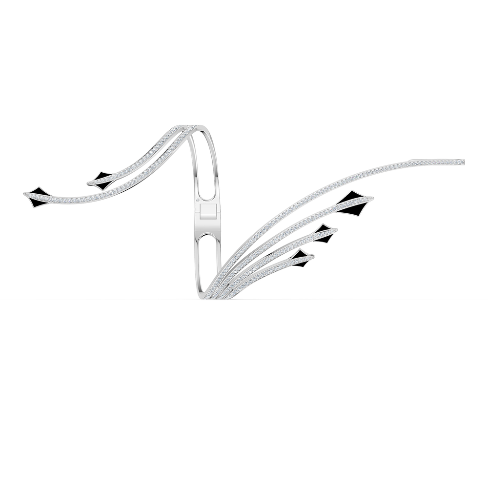 Orion Bellatrix Cuff in 925 sterling silver, top view