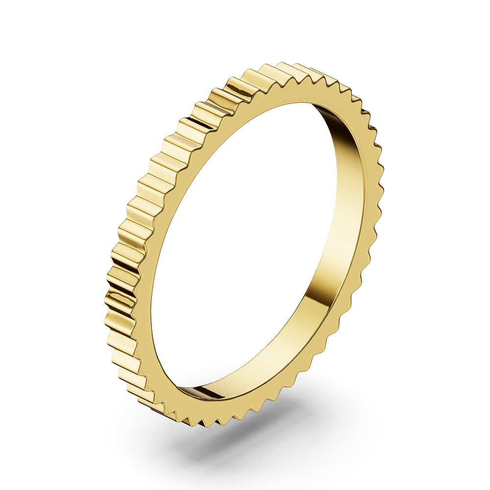 Basics Lecce Ring in 18kt gold vermeil over 925 sterling silver