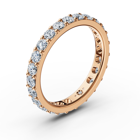 Basics Procida Ring in 18kt rose gold vermeil over 925 sterling silver