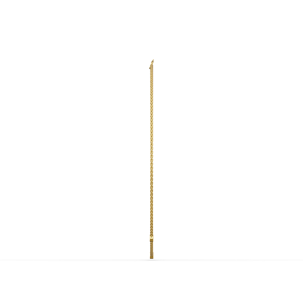 Basics Otranto Chain in 18kt gold vermeil over 925 sterling silver, side view