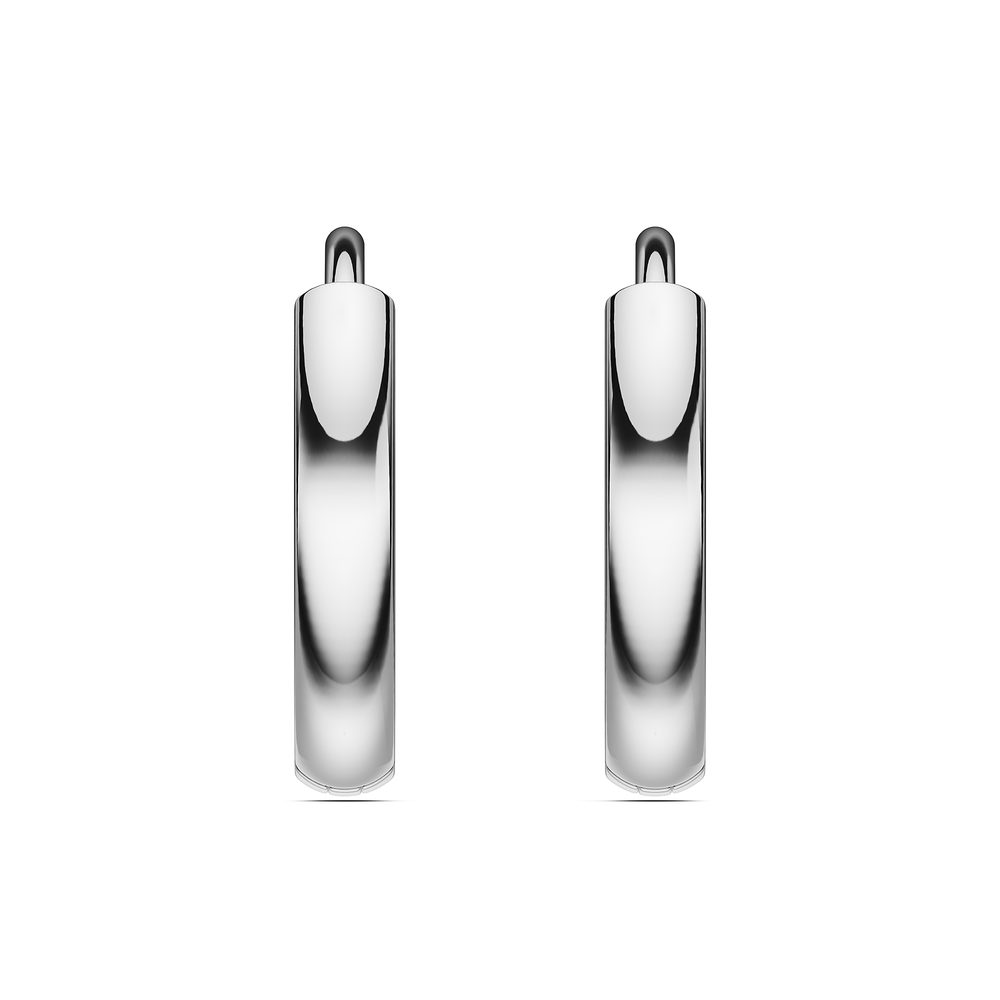 Basics Varenna Earrings in 925 sterling silver, front view